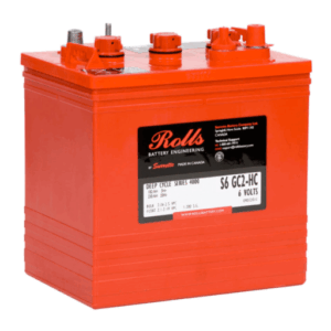 Surrette Rolls S6 GC2 210Ah 6V Flooded Deep Cycle Battery